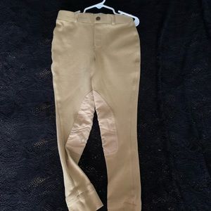 Girls Jodhpur Khaki Riding Pants
